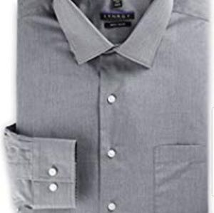 Mens Dress Shirt (Big & Tall) - Gray